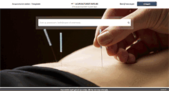 Desktop Screenshot of acupuncturist-info.be